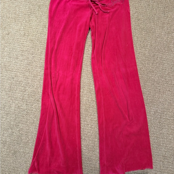 Juicy Couture Pants - 🩷 Magenta Juicy Velour Lounge Pants🩷